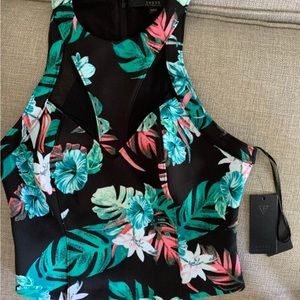 Guess Tropical Crop Top